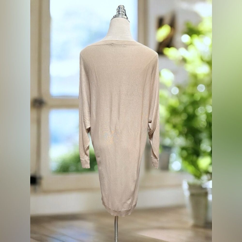 RALPH LAUREN Silk Modal SweaterTunic Dress Size M - Picture 10 of 11